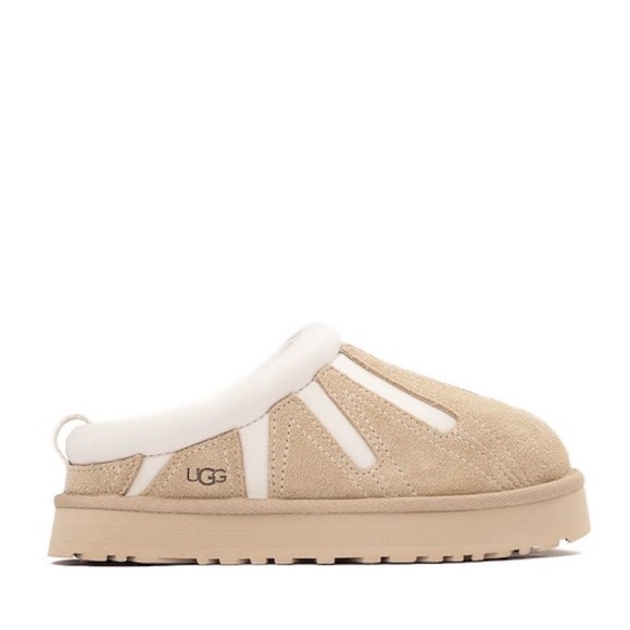UGG Big Kids Tazz Slippers Sunwave Mustard Seed